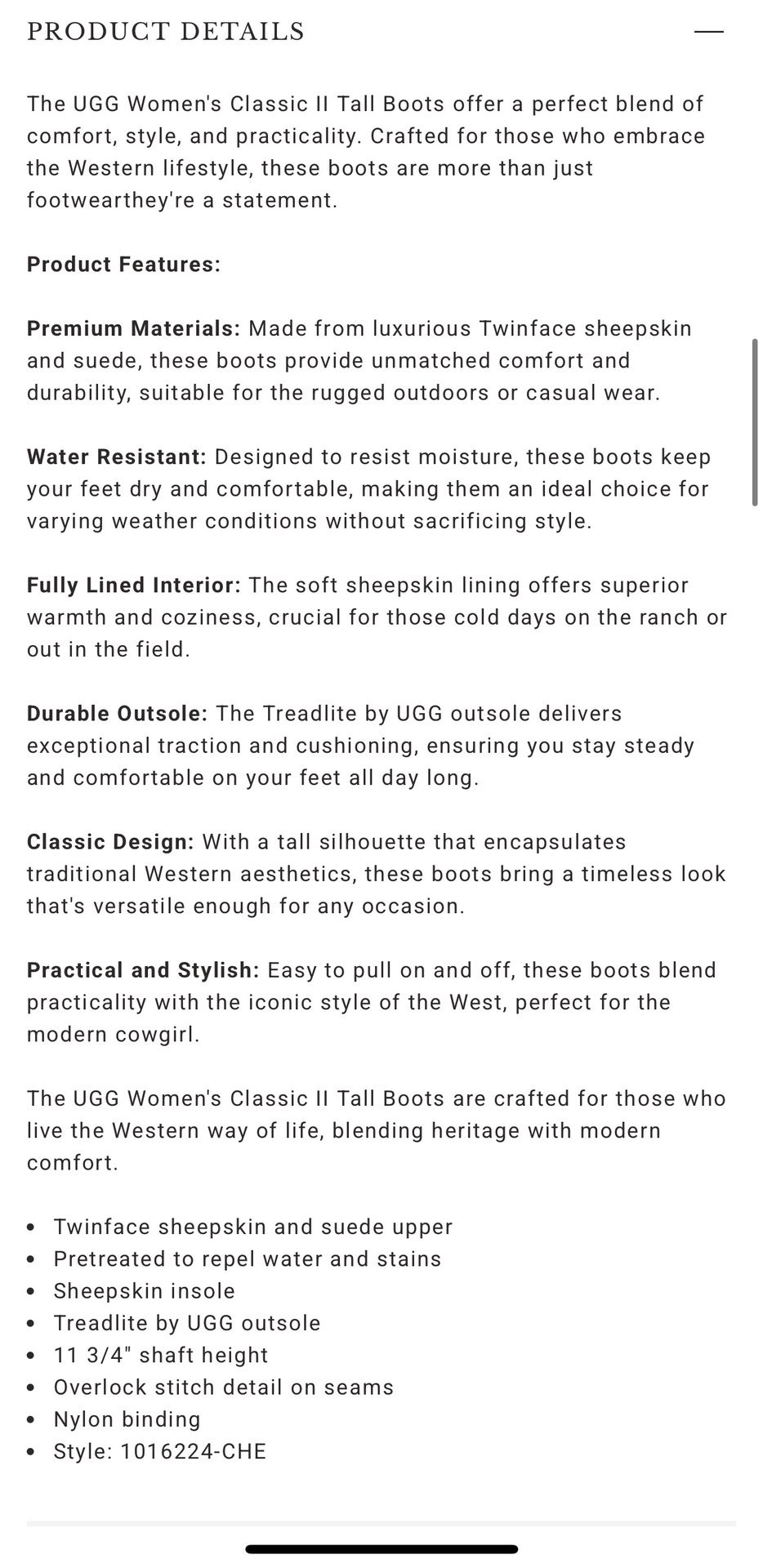 UGG® WOMEN\'S CLASSIC II TALL BOOTS display picture 1
