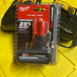 Milwaukee M12 RedLithium High Output Xc5.0 New