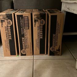 4 Unopened Breeze Cat Box Refill Kits