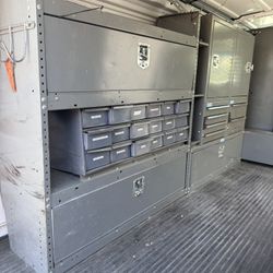 E350 Cargo Van Cabinets 