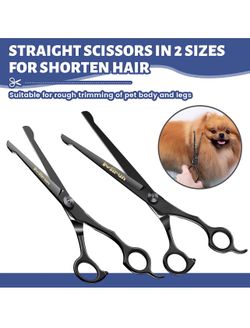 Dog Grooming Scissors (2 Pack)