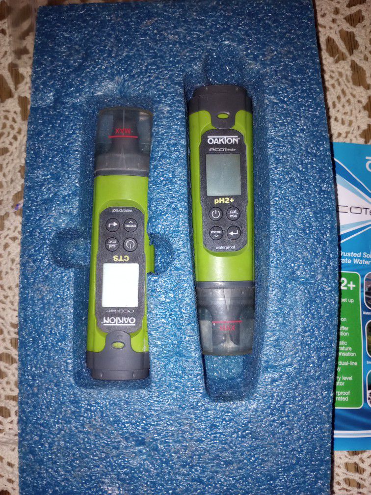 Oakton Eco Testr Ph2+ And The Cts1 Accurate Water Analysis