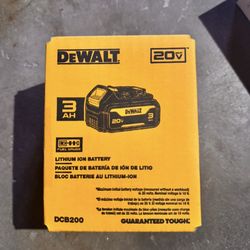 Dewalt 3 Amp Battery