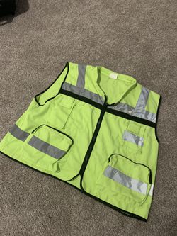High Visibility Motorcycle/Bike Riding vest - 4XL
