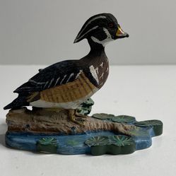 1989 Avon Native American Duck Collection Wood Duck Figure