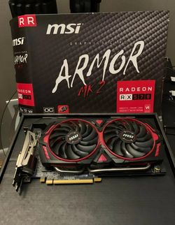 6 MSI Radeon MK2 RX 570 8gb OC Graphics Cards