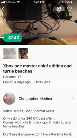 Xbox one master chief edition and turtles beaches