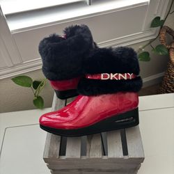 Dkny Red Boots $30