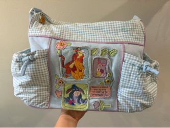 Vintage pooh diaper bag!