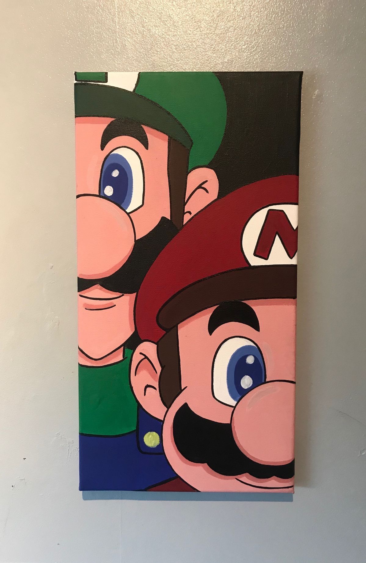 10x20 Mario X Luigi Painting