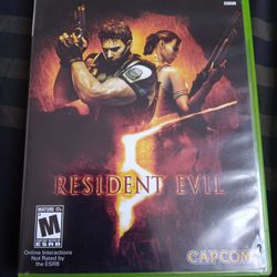 Resident Evil 5 For Xbox360