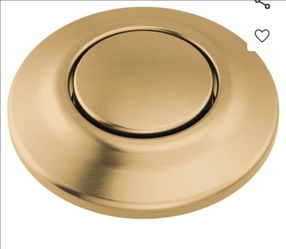 Delta champagne bronze metal garbage Disposal switch