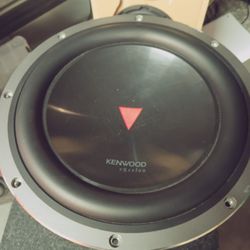 Kenwood Excelion KFC-xw1202 DVC old school massive subwoofer. 12-in great condition FREE DELIVERY AND DEMO IN THE PORTLAND VANCOUVER AREA!
