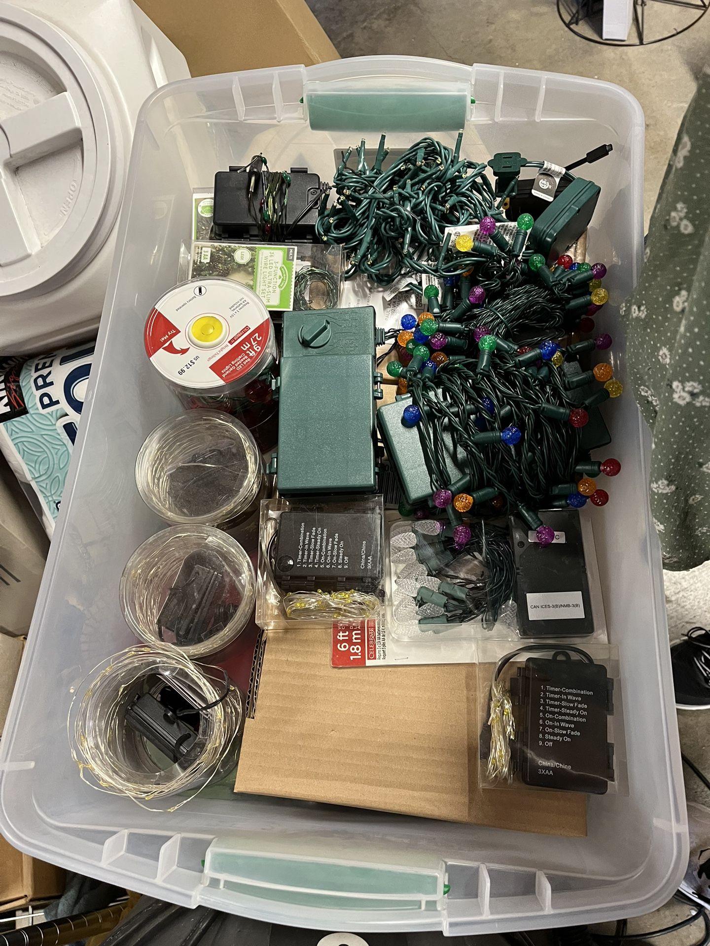 Box Of Christmas Lights