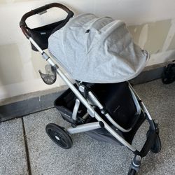 Uppababy Vista V2 Stroller With Bassinet 