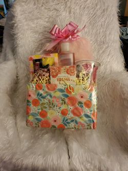 Pink Passion Gift Basket for HER Pink THEMED GIFT  Thumbnail