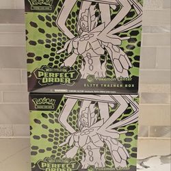 Pokemon Center Perfect Order ETBs 