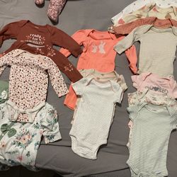 Baby Girl 0-3 Month Lot