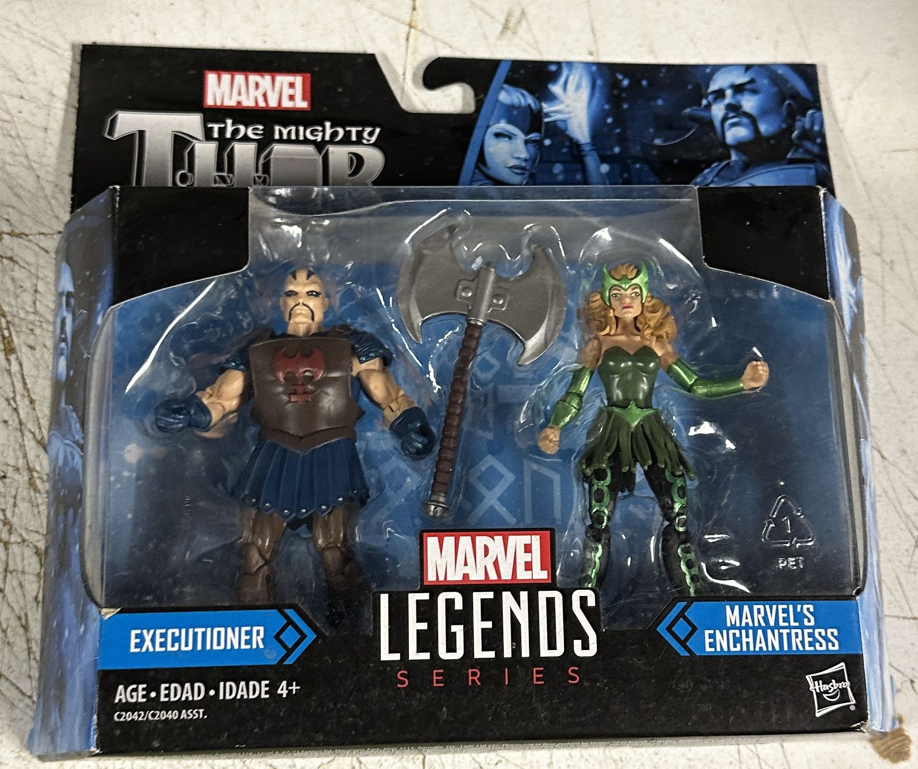 Executioner And Enchantress Marvel Legends 3.75 Inch Figure Set Mighty Thor
