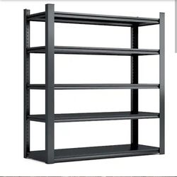 Heavy Duty 5 Tier metal shelving rack