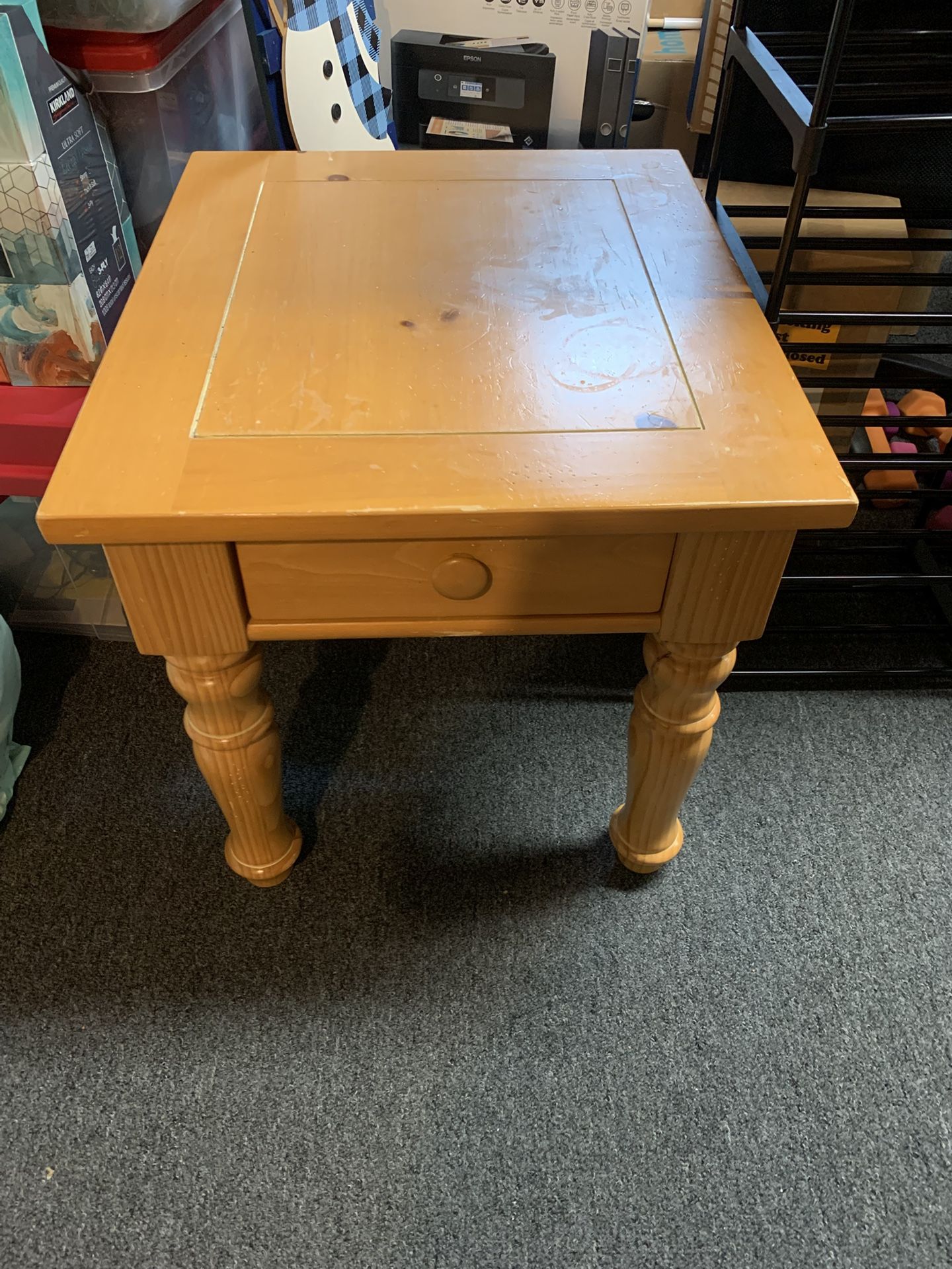 Broyhill Wooden End Table