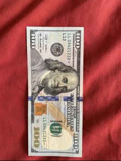 $100 star bill