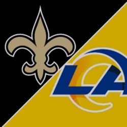 Saints Vs Rams Nov 2nd