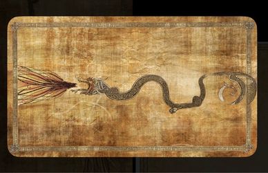 Celtic Dragon Gaming Desk Mat