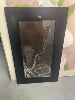 Octopus Tentacle Framed Mirror Wall Art