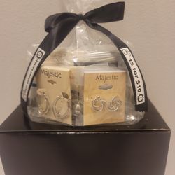 Grab Bag (Silver Peirced Earings) 15 Pair