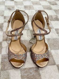 Jimmy Choo Sparkly Heels - Size 37.5 EU