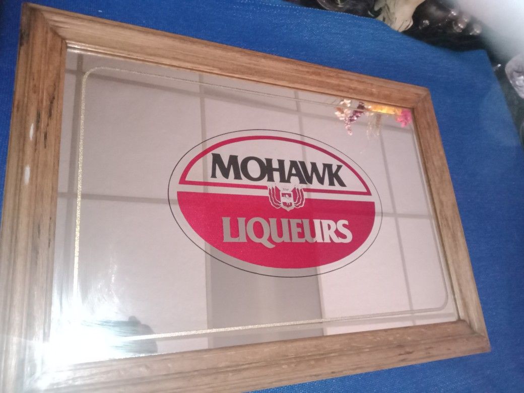 Vintage Beer Mirror