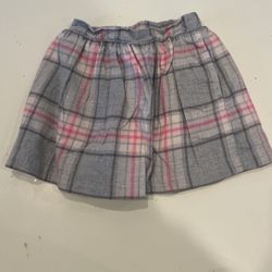 Gap Toddler Girl Plaid Skirt Size 3t