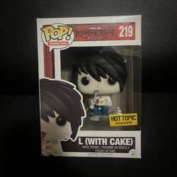 Deathnote L (with cake) Funko Pop 