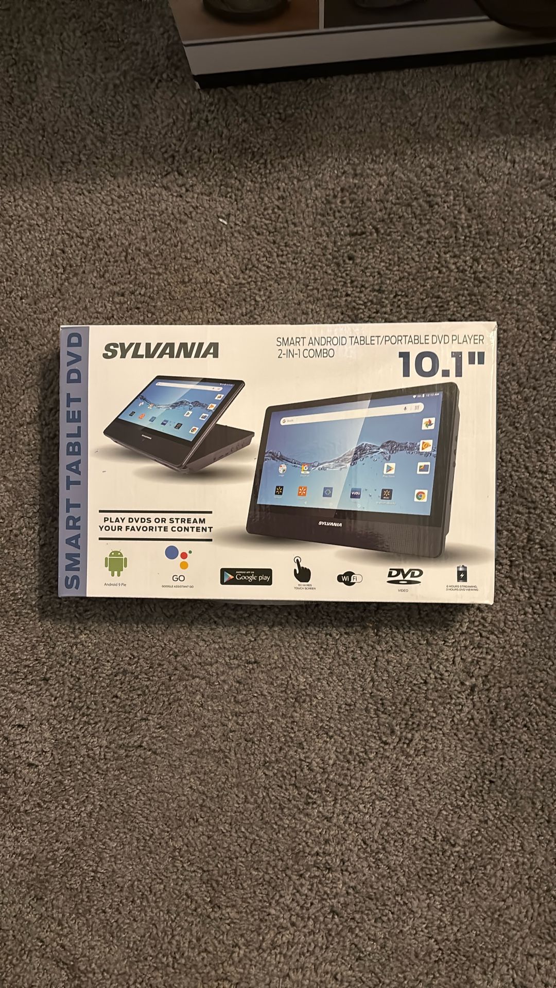 Sylvania Smart, Android Tablet, Portable Dvd Player