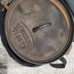 Dutch Oven Wenzel 1887 $40