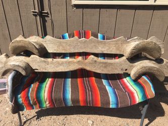 Antique double Oxen bow