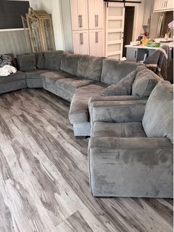 Large couch + chair