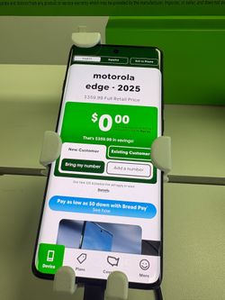 Motorola edge $0 when you switch to cricket!