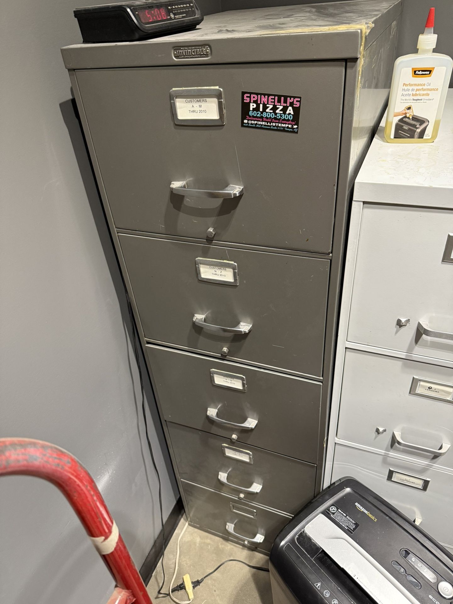 7 Filing Cabinets $50 A Piece Can Take All At Once