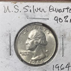 1964-D U.S. 🇺🇸 25c 