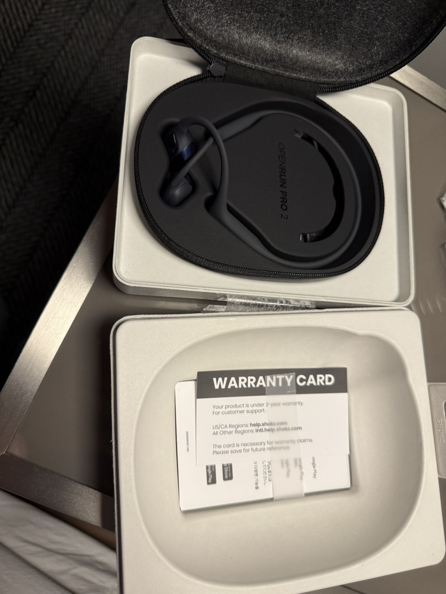 Shokz OpenRunPro 2 - brand new / open box / never worn