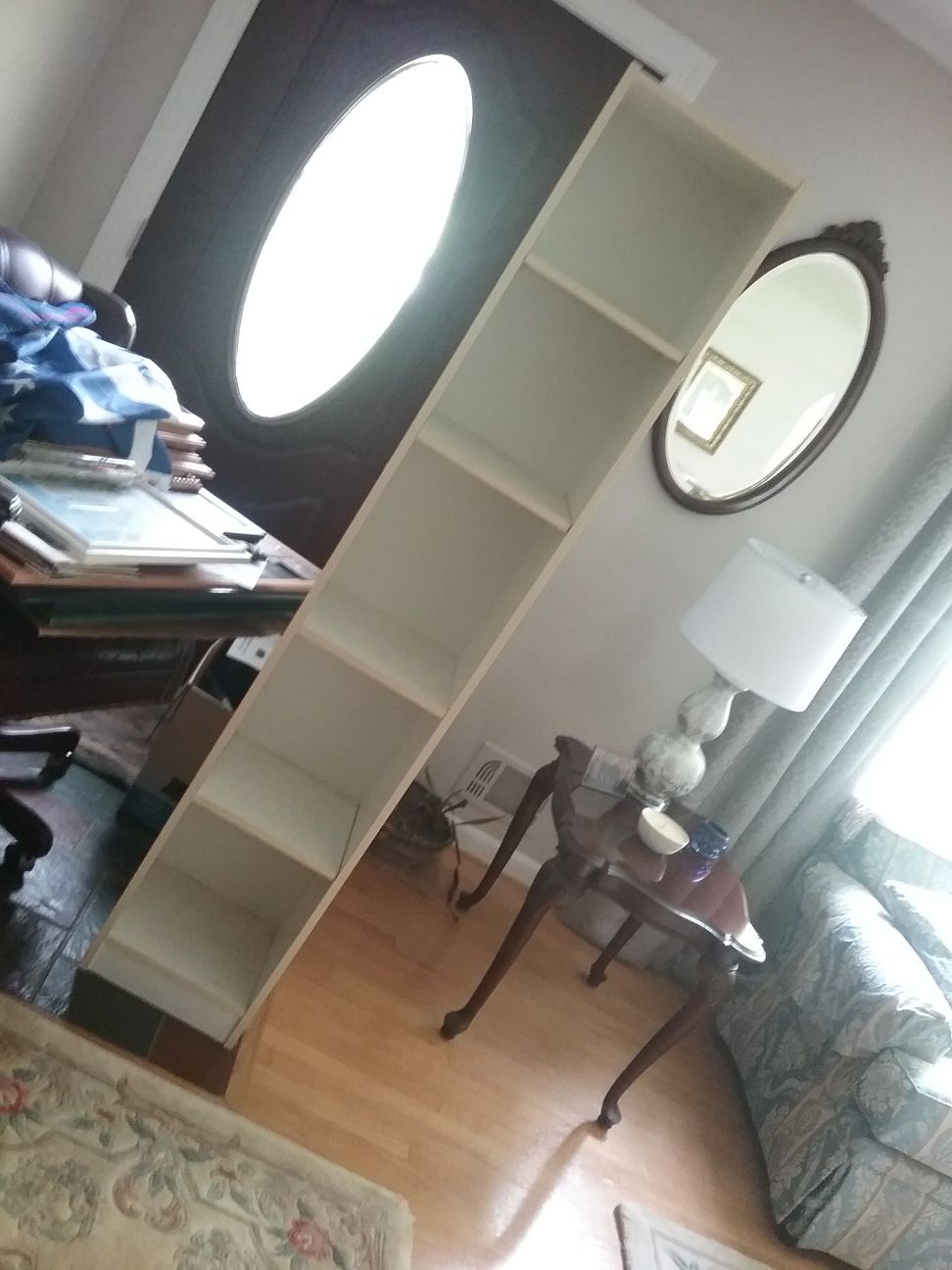 6 feet tall book case like new