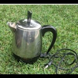 Percolator, 4 Cup, Electric, See 3 Pics