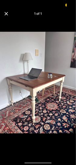 Wooden kitchen table