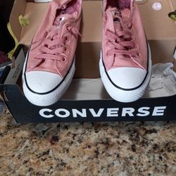 ORIGINAL "Converse" in Rose/Pink Color Sz 8 Woman 