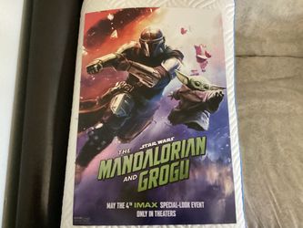 mandalorian and grogu exclusive release poster