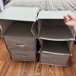 Closet organizers 