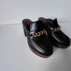 Franco Sarto Katra-clog Mules In Black