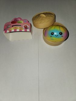 Squishy Squeezy Dumpling Rainbow Color